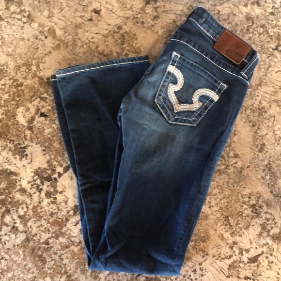 Sz 27L Women’s Big Star Remy Low-Rise Jeans - Picture 5 of 5